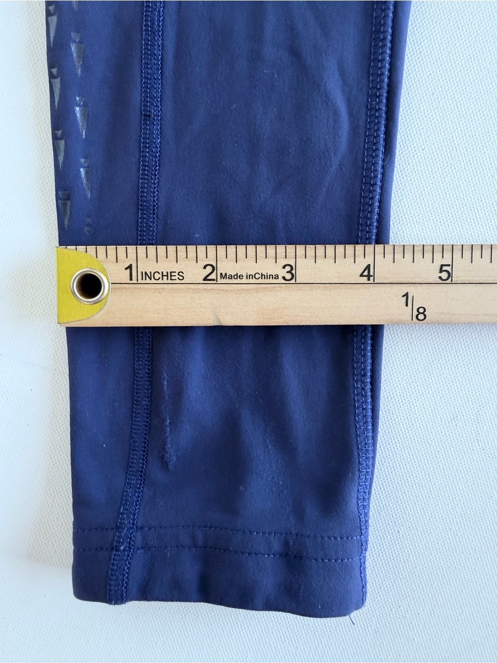 Kerrits GripTek Full Seat Riding Tights Leggings Blue Equestrian Pockets XS - Picture 8 of 13